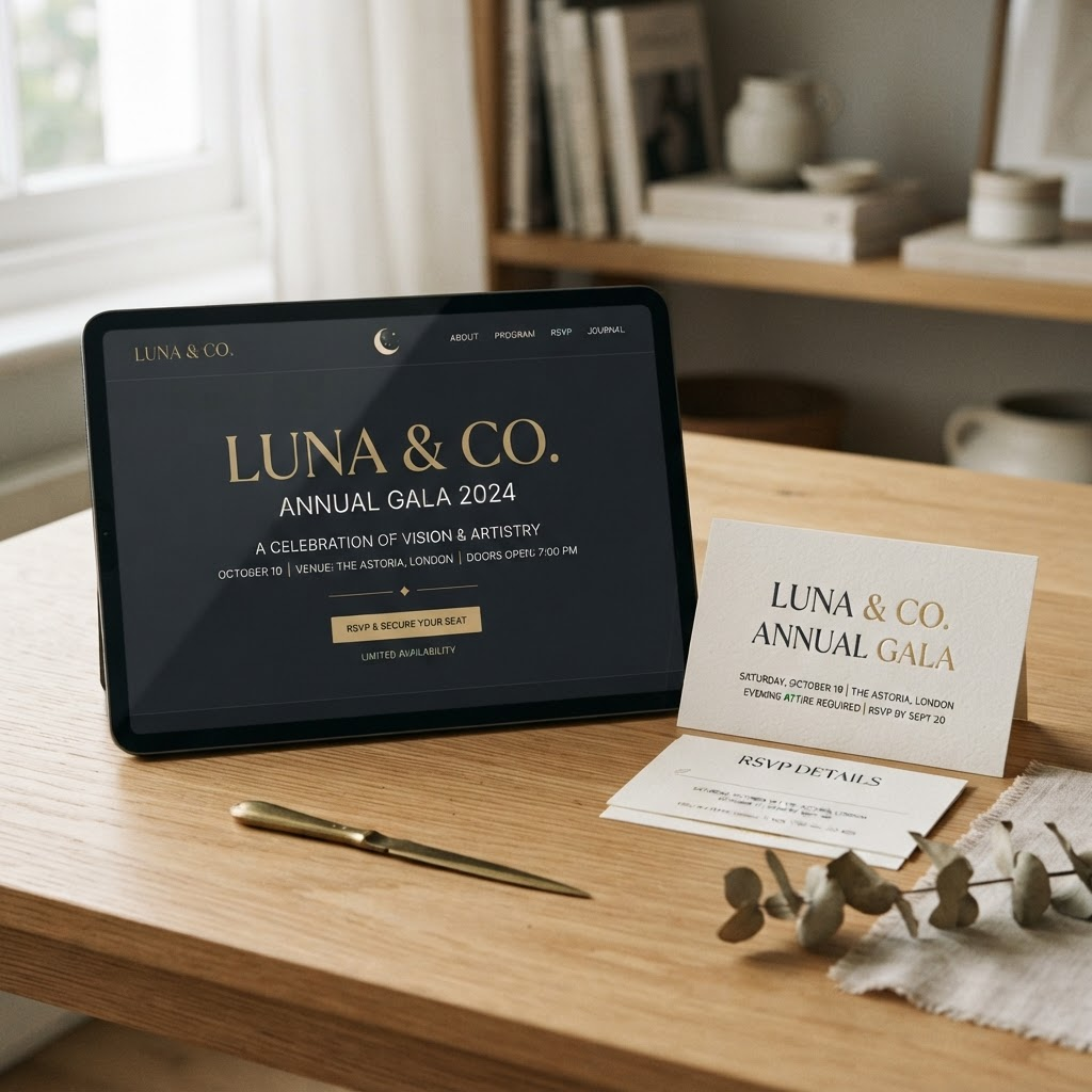 Sold-Out Event Series — project mockup